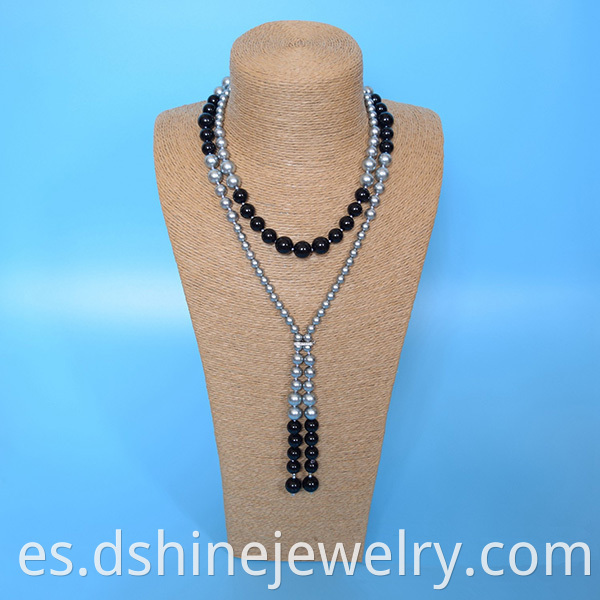 Long Pearl Necklace